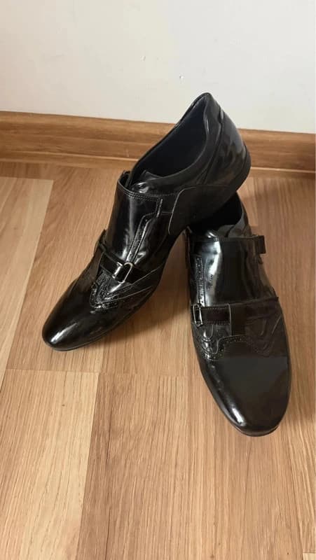 Ridge Pantofi în piele cu scai