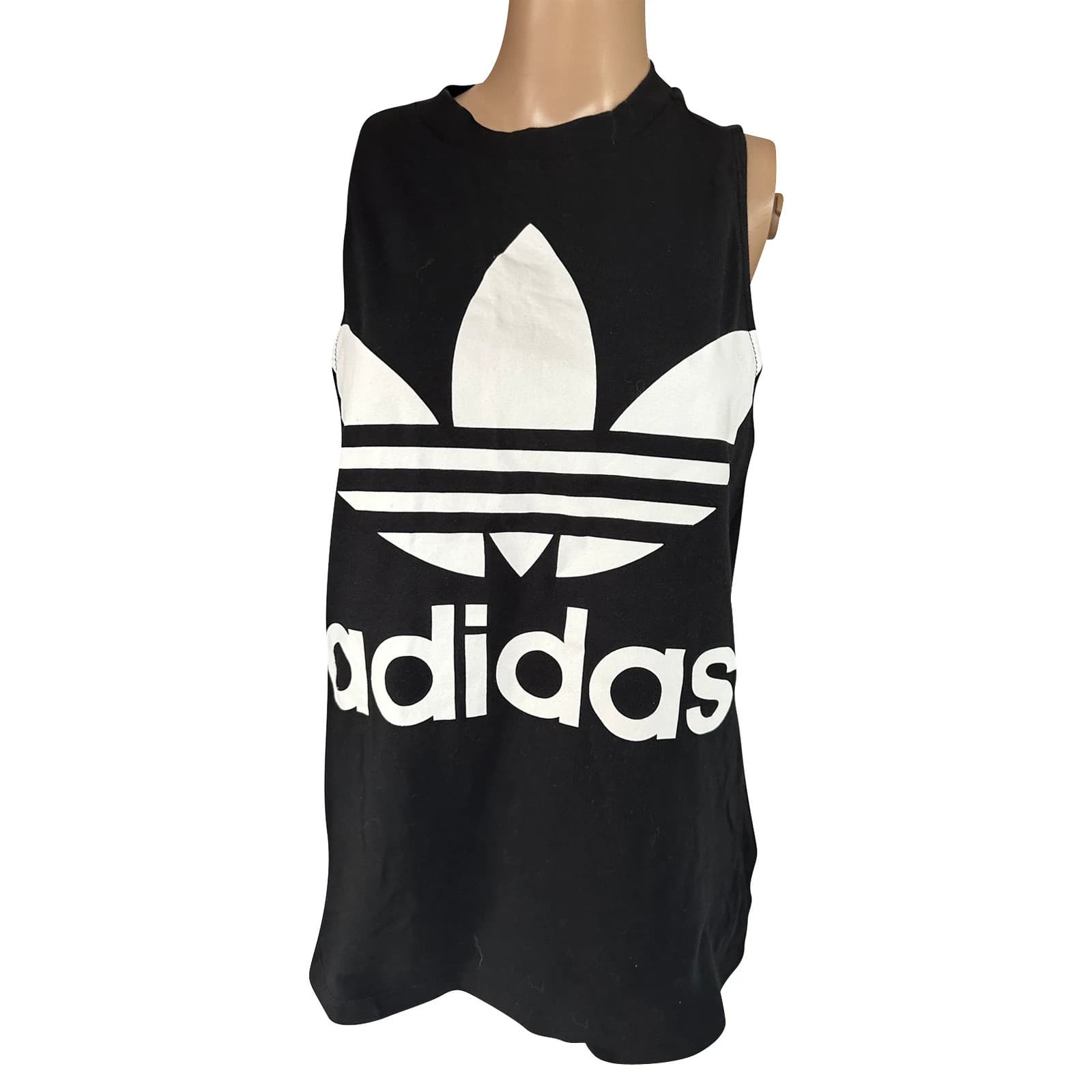 adidas Maglieria in Cotone in Nero